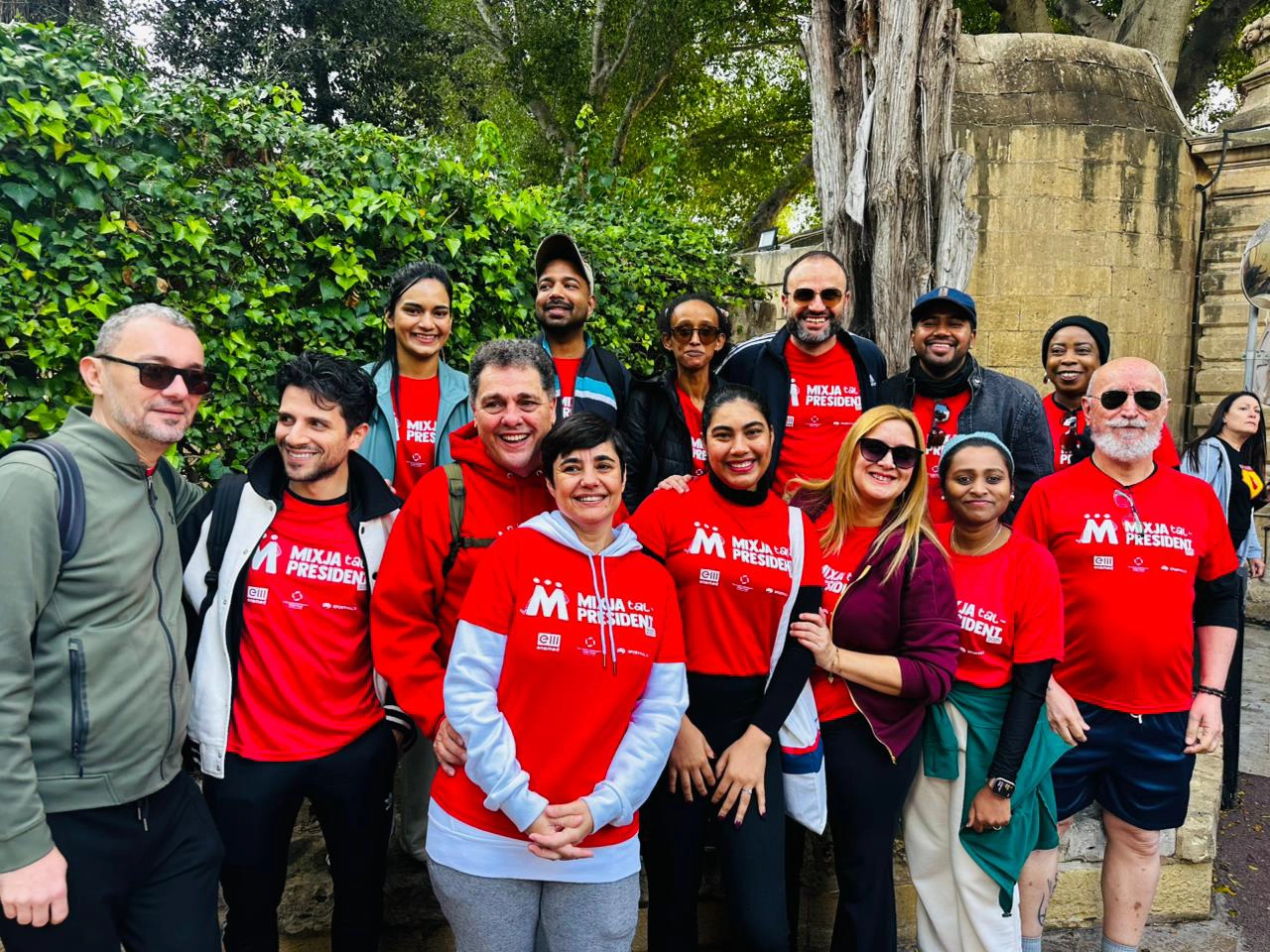 Walking for something bigger than us